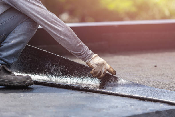 Professional Waterproofing technician working in Turon, KS
